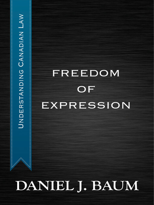 Title details for Freedom of Expression by Daniel J. Baum - Available